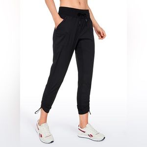 CRZ Yoga Black Track Pants